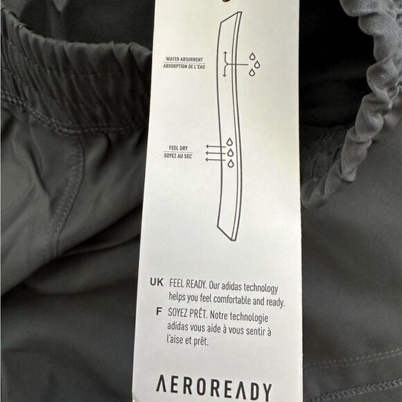 Adidas Women’s Racer 3S WVN Running Training Shorts Dark Grey XL - Picture 5 of 9